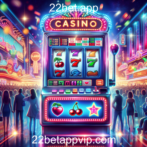 Explore o Mundo das Máquinas de Slots no 22bet App