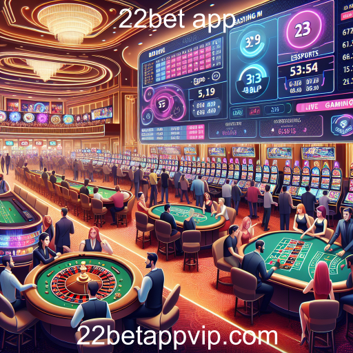 A Revolução dos Esportes Virtuais e suas Apostas no 22bet App